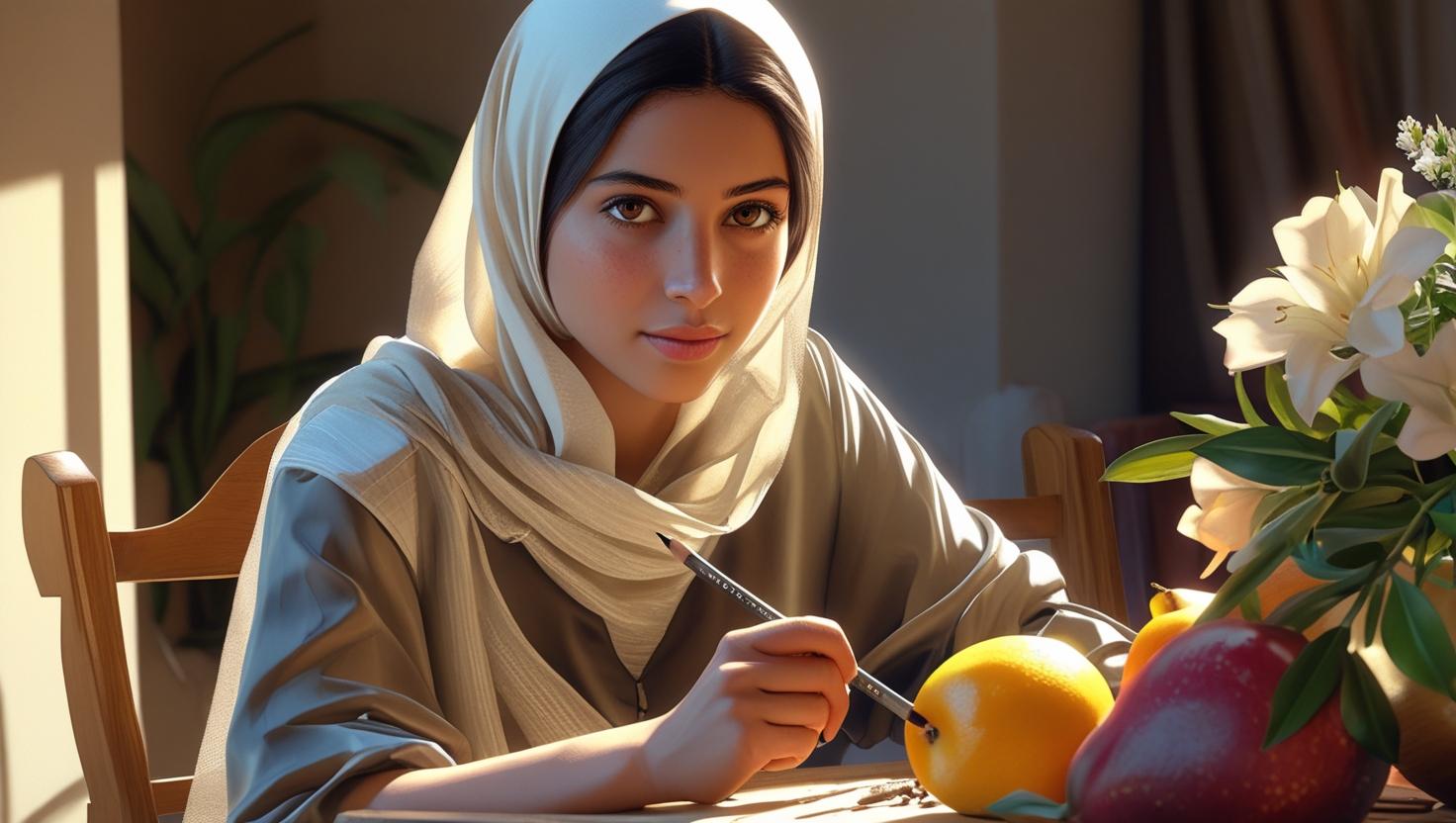 كيف أبدأ تعلم الرسم من الصفر دون امتلاك موهبة؟مع حقيبة الفنانة المبتدئة