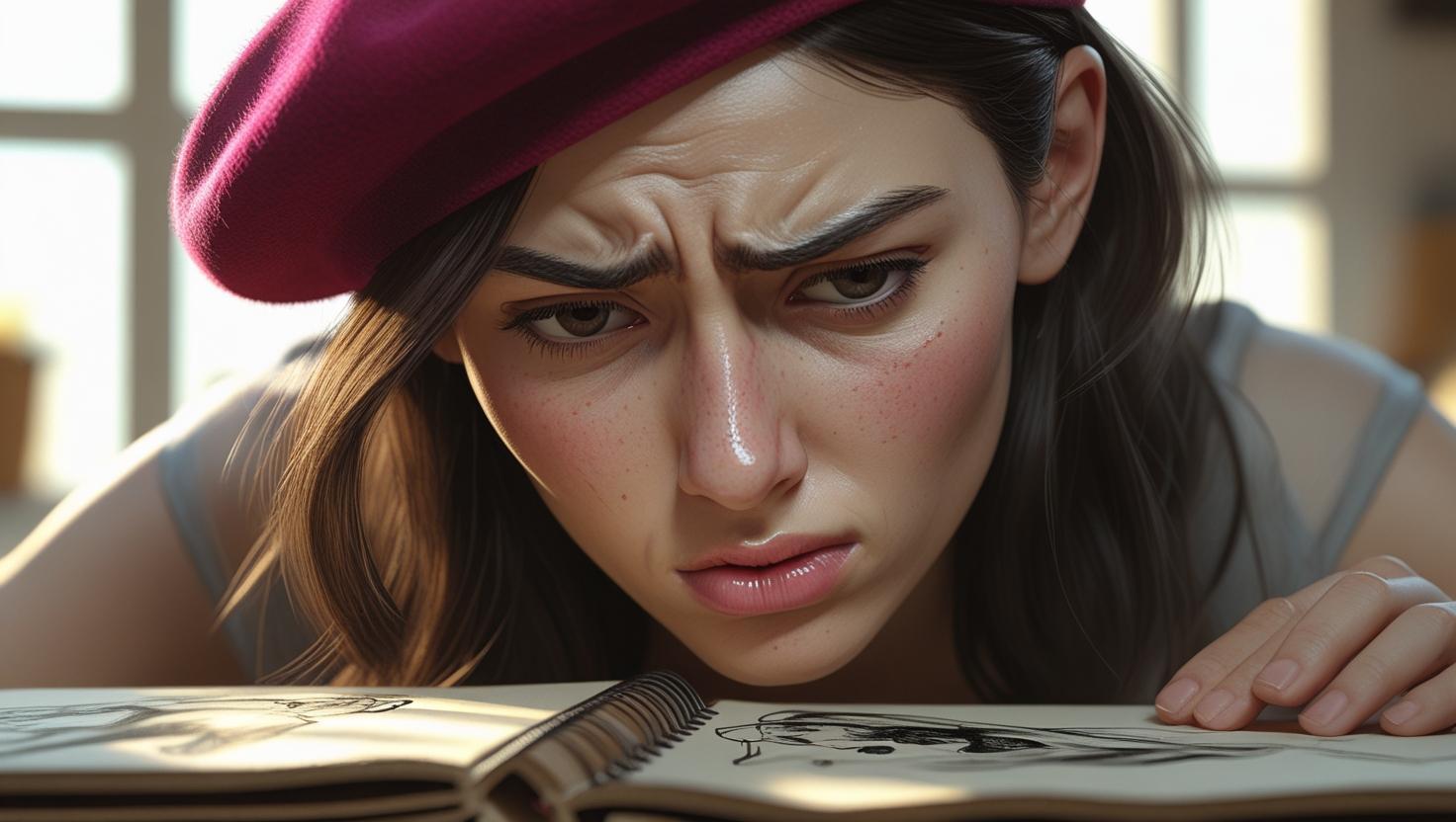 أرسم منذ فترة، لكن لا أشعر أنني أتطور... لماذا؟